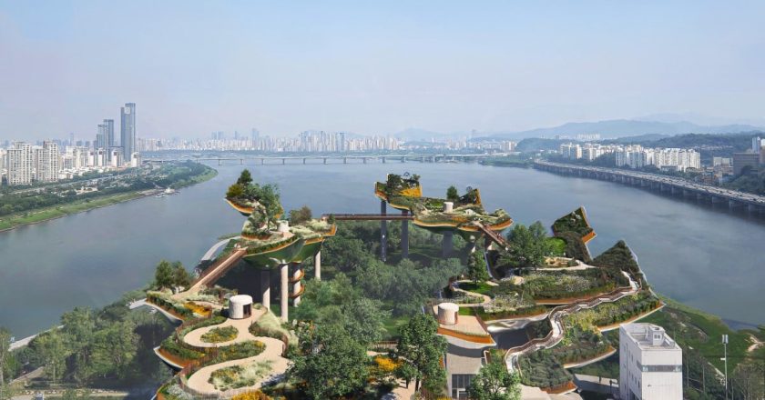 Abandoned Island in Seoul Will Be Transformed Into Lush Multi-Level Public Park